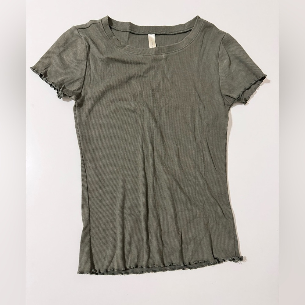 Aeropostale Olive Green Top